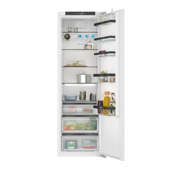 Integrerbart køleskab 177.5 x 56 cm fladhængsel med dæmpet lukning (soft close) - Siemens iQ500 - KI81RSDD0